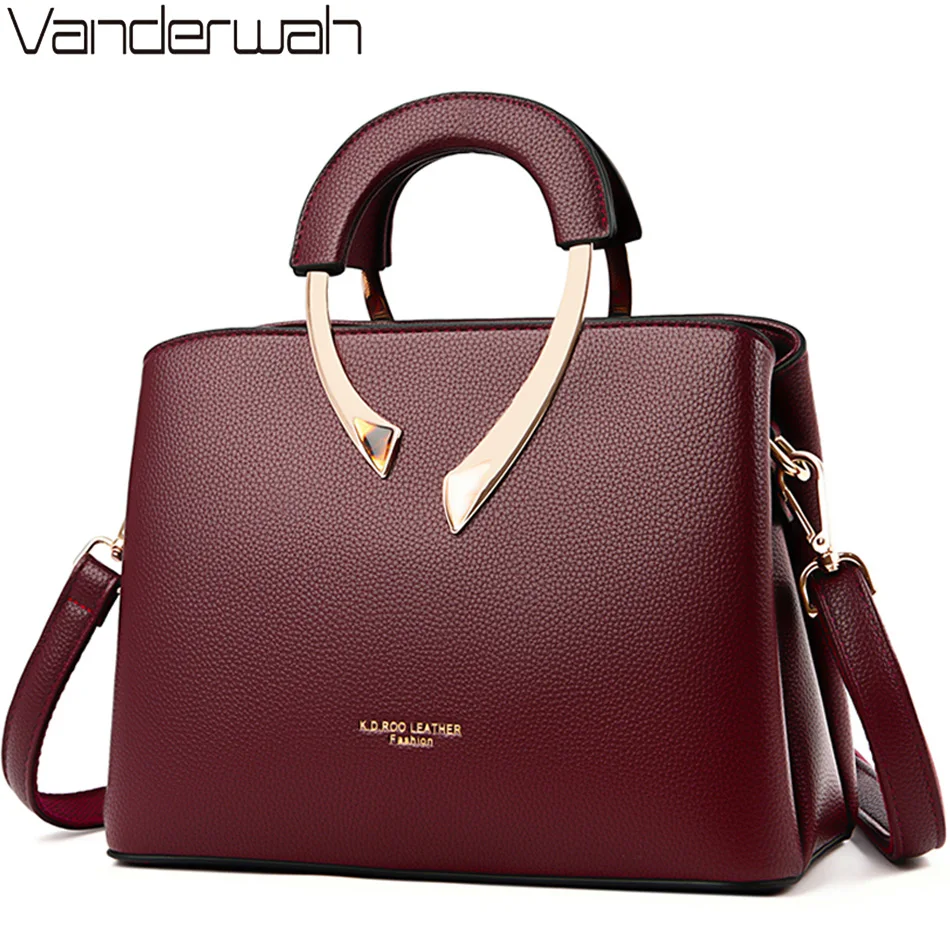Luxury Bags Made - GENUINE VANDERWAH High Quality Pu Leather