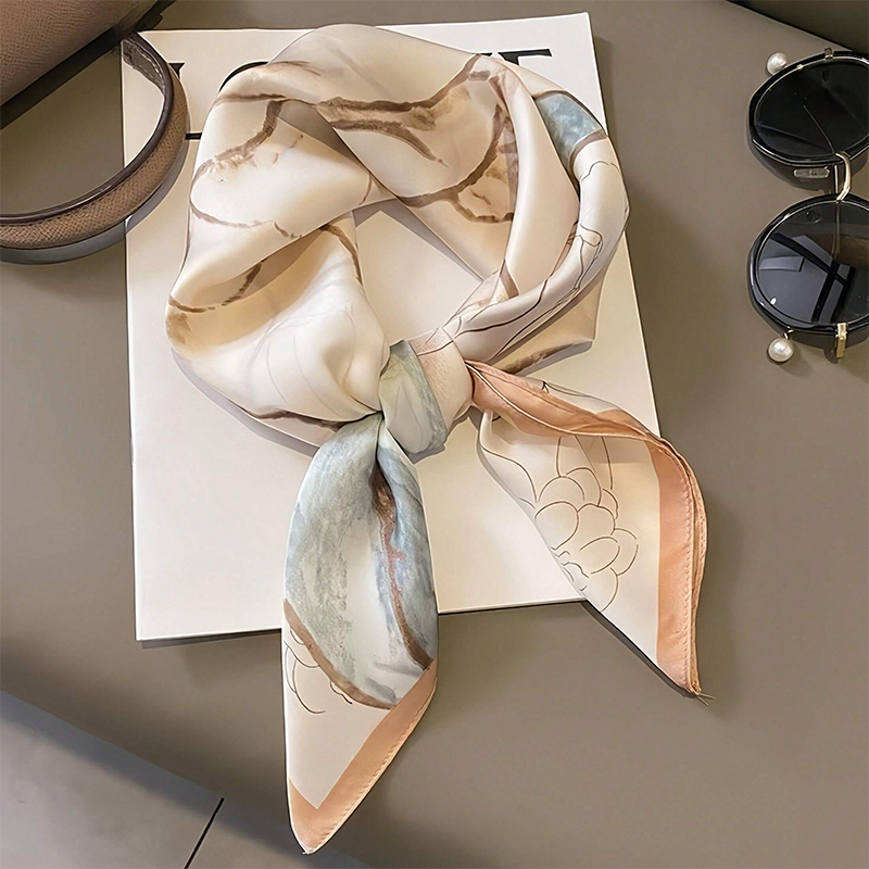 Luxury Bags Made - 2024 Design Fashion Print Satin Square