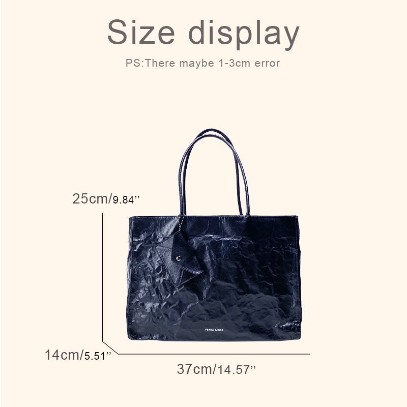 Korean Casual Kraft Paper Tote - огляд і ціна Luxury Bags Made