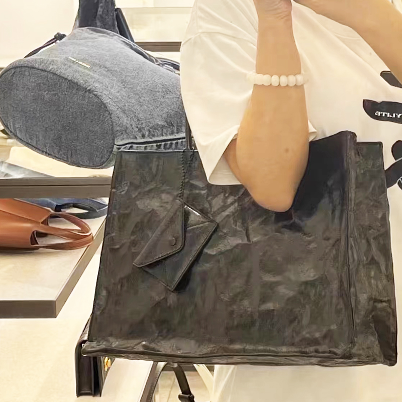 Korean Casual Kraft Paper Tote - огляд і ціна Luxury Bags Made