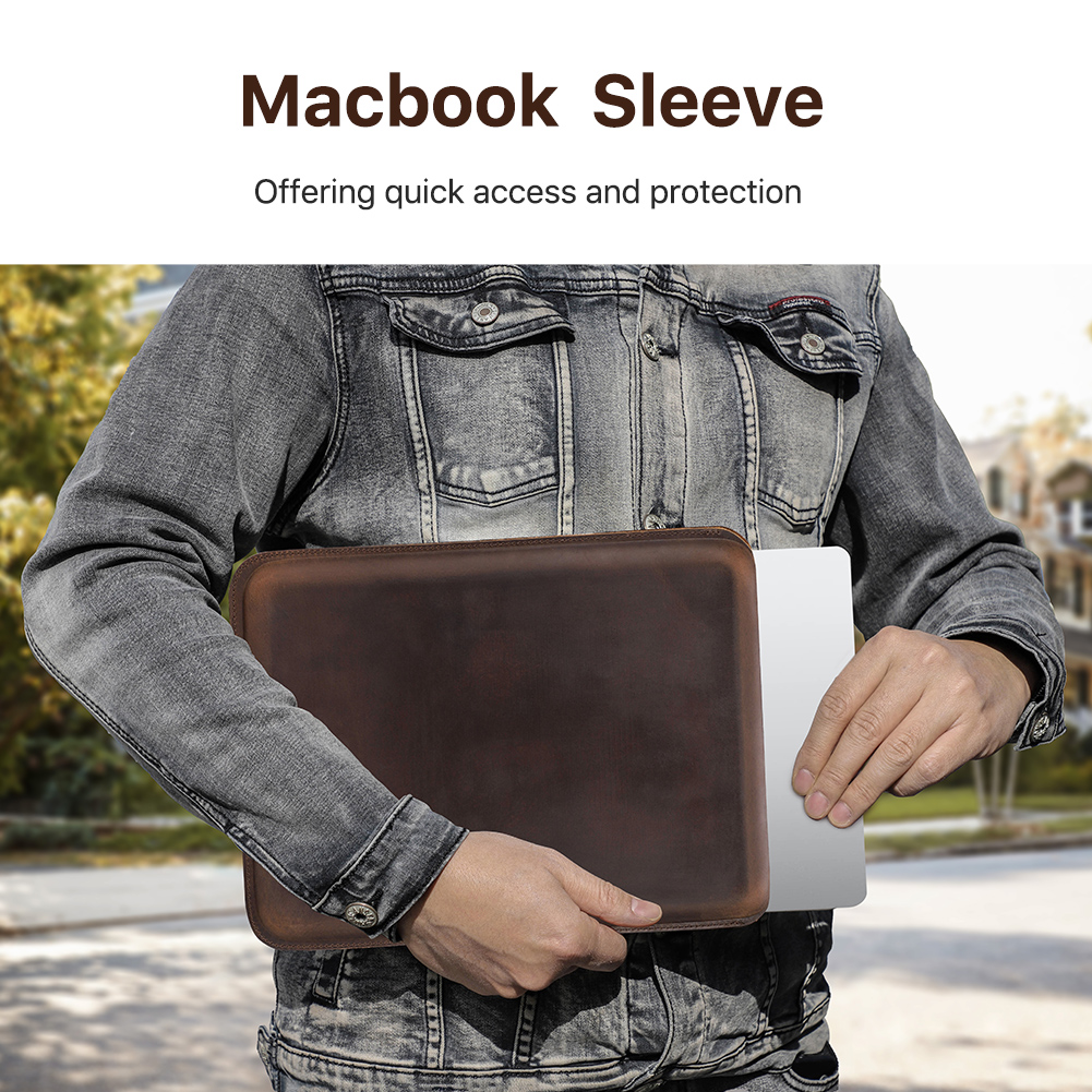 Luxury Genuine Leather Laptop  - огляд і ціна Luxury Bags For Laptop