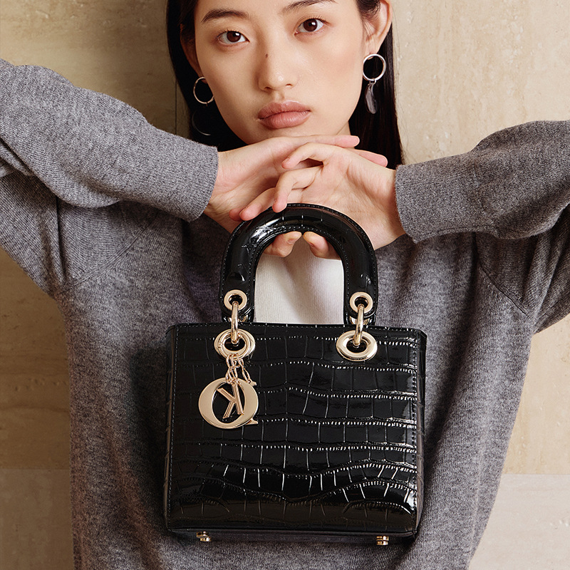 100% Genuine Leather Luxury Mi - огляд і ціна Bucket Bag Suede