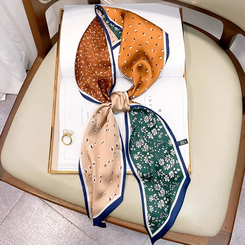 Design Print Skinny Scarf Plai - огляд і ціна Luxury Bags Brands For Women