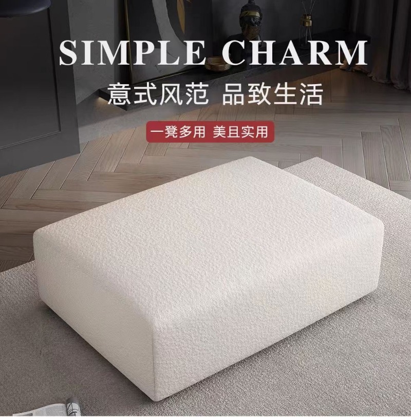 Square Lamb cashmere sofa foot - огляд і ціна Luxury Bags Europe