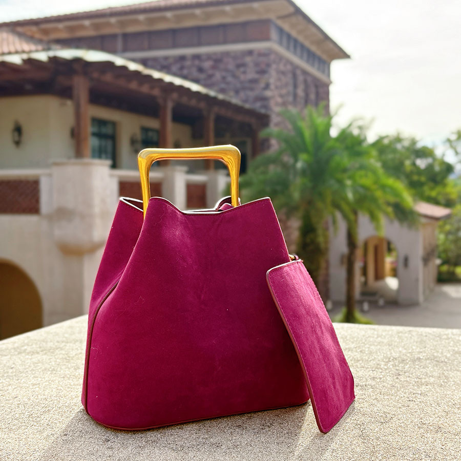 Genuine Suede Leather Women Sh - огляд і ціна Bucket Bag Suede