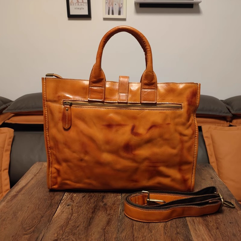 Simple Vintage Genuine Leather - огляд і ціна Luxury Bags For Laptop