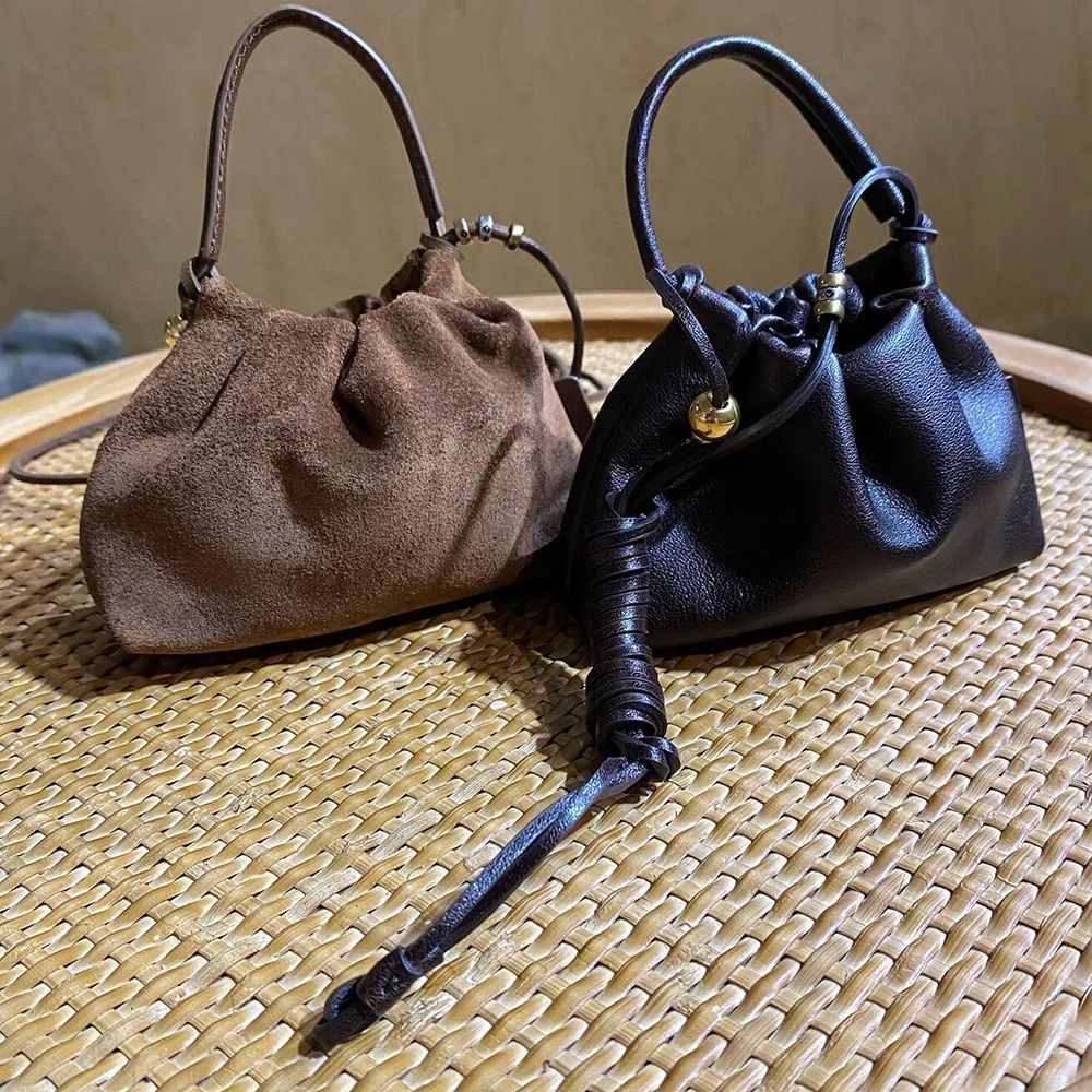 Chinese Retro Mini Crossbody B - огляд і ціна Bucket Bag Suede