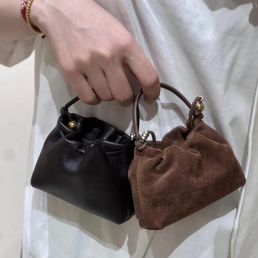 Chinese Retro Mini Crossbody B - огляд і ціна Bucket Bag Suede
