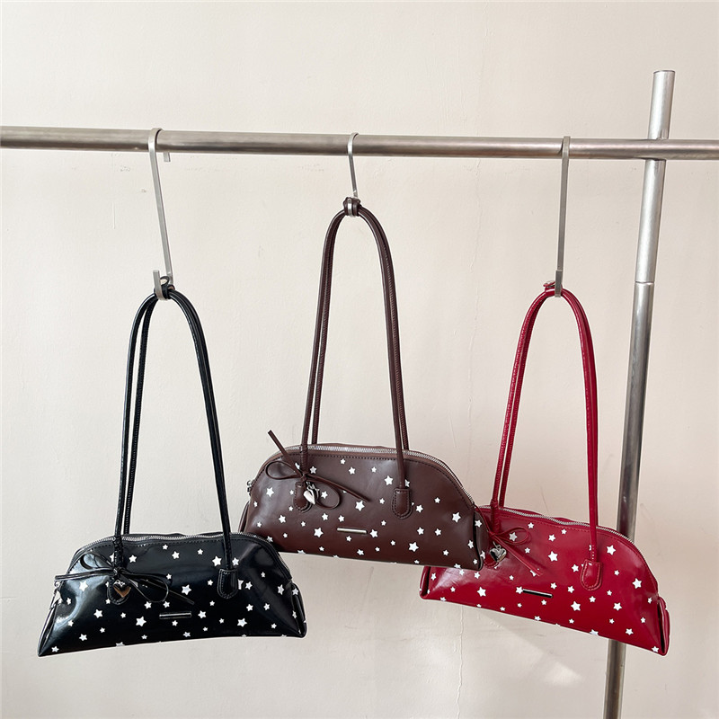 New PU Stars Bow Zipper Sweet  - огляд і ціна Luxury Bags Affordable