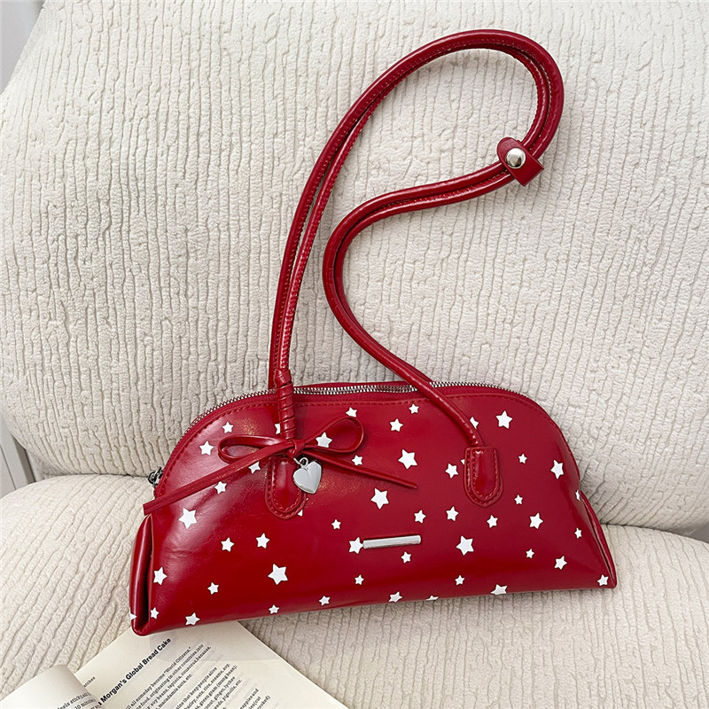 New PU Stars Bow Zipper Sweet  - огляд і ціна Luxury Bags Affordable