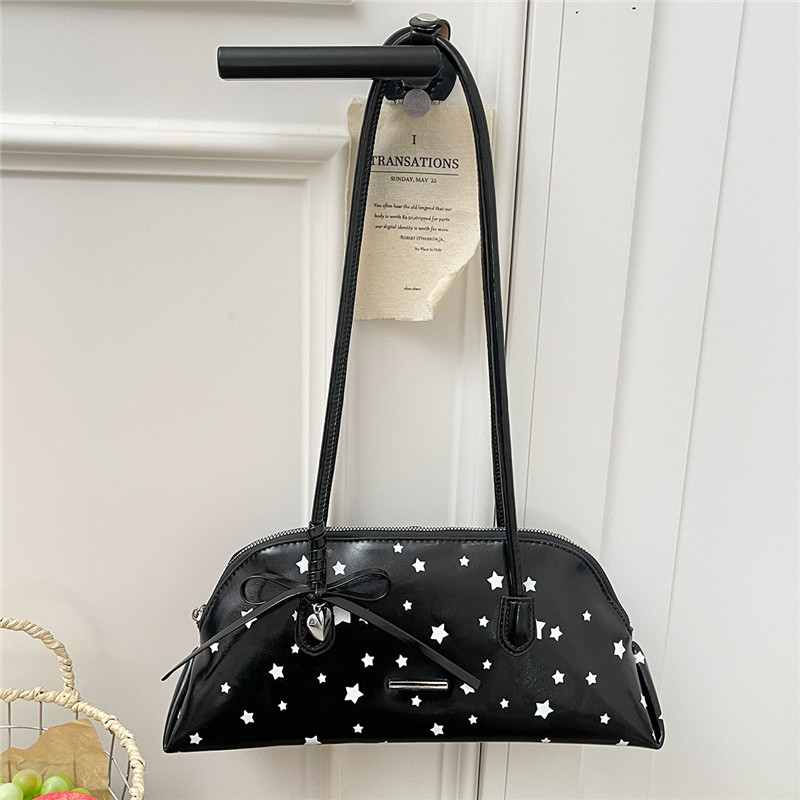 New PU Stars Bow Zipper Sweet  - огляд і ціна Luxury Bags Affordable