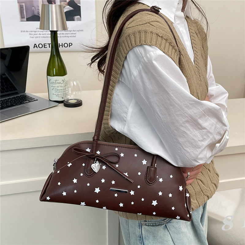 New PU Stars Bow Zipper Sweet  - огляд і ціна Luxury Bags Affordable