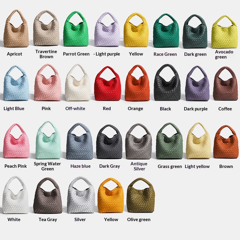 Women Woven Tote Bag Luxury De - огляд і ціна Bucket Bag Suede
