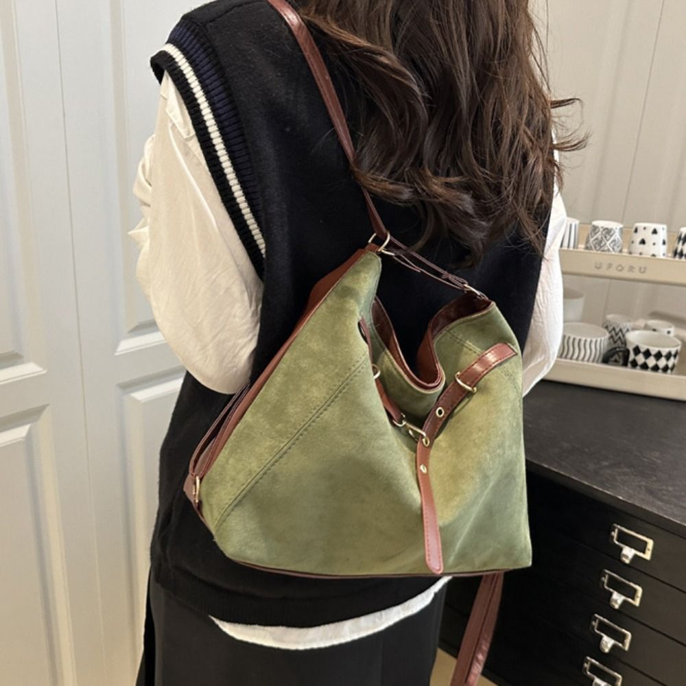 Trendy Large Capacity Suede To - огляд і ціна Bucket Bag Suede