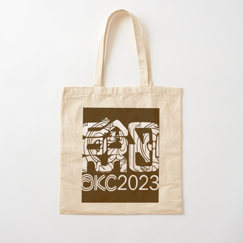 Official AKC2023 logo in white - огляд і ціна Luxury Bags No Logo