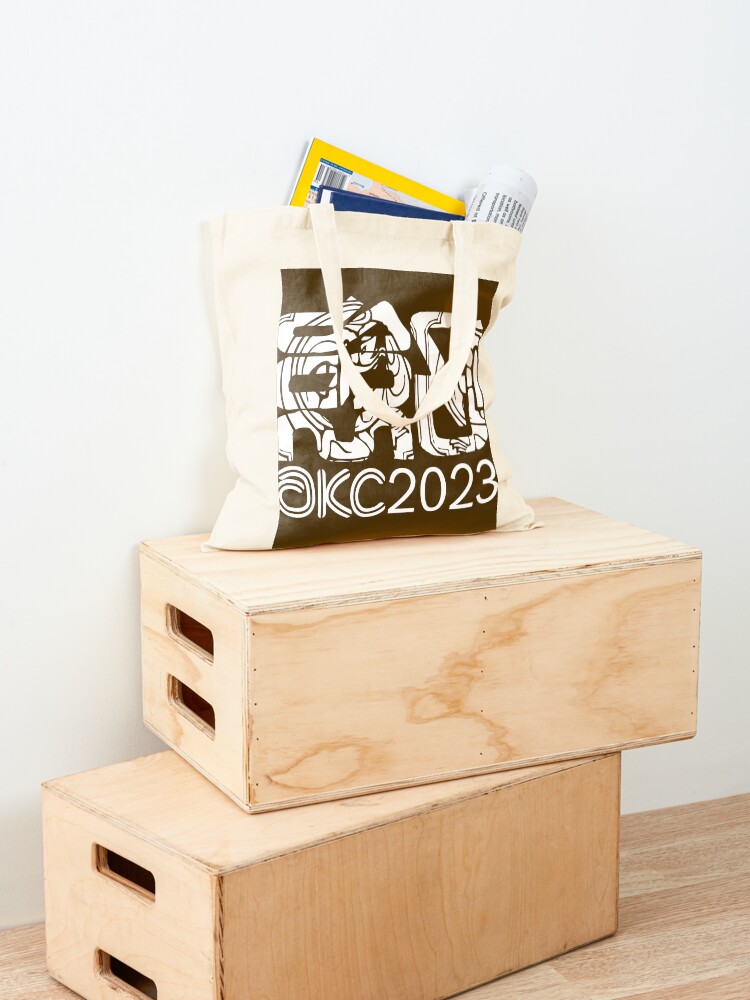 Official AKC2023 logo in white - огляд і ціна Luxury Bags No Logo