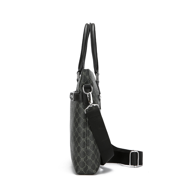 new Men's printed PU leather b - огляд і ціна Luxury Bags For Laptop