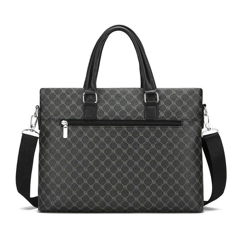 new Men's printed PU leather b - огляд і ціна Luxury Bags For Laptop