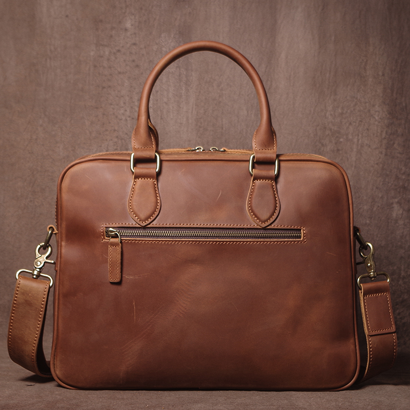 GURO Men Crazy Horse Cowhide B - огляд і ціна Luxury Bags For Laptop