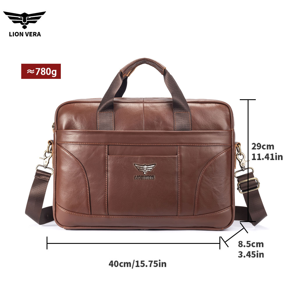 LION VERA Genuine Leather Buss - огляд і ціна Luxury Bags For Laptop