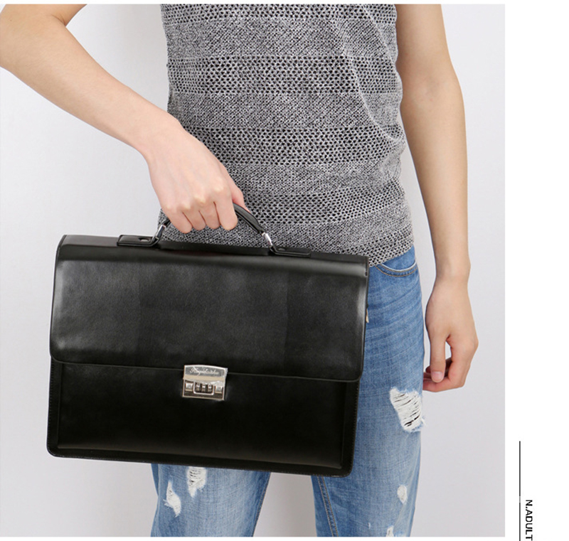 Luxury Combination Lock Briefc - огляд і ціна Luxury Bags For Laptop