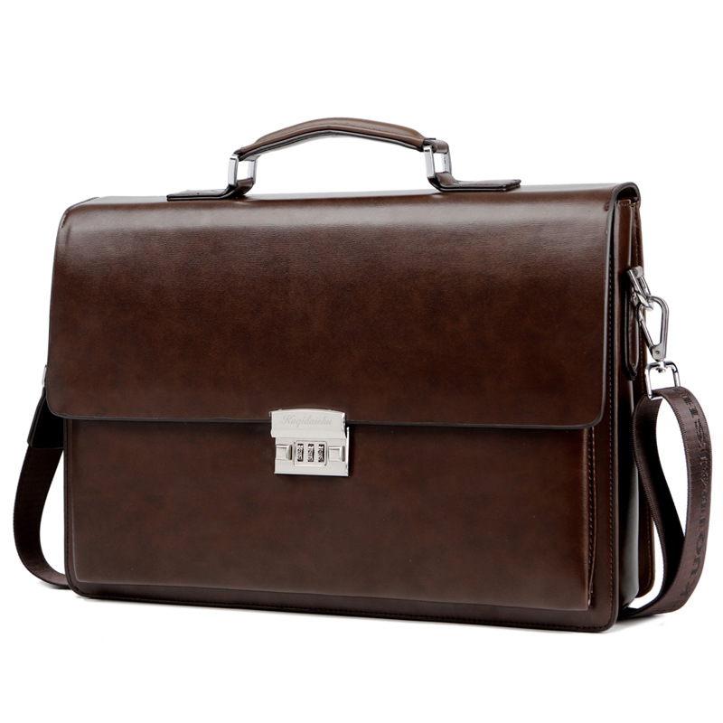 Luxury Combination Lock Briefc - огляд і ціна Luxury Bags For Laptop