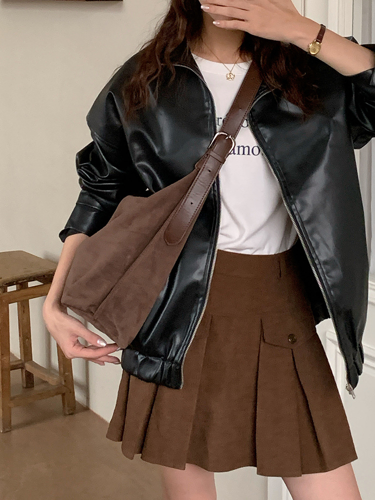Suede Shoulder Bag for Women 2 - огляд і ціна Bucket Bag Suede