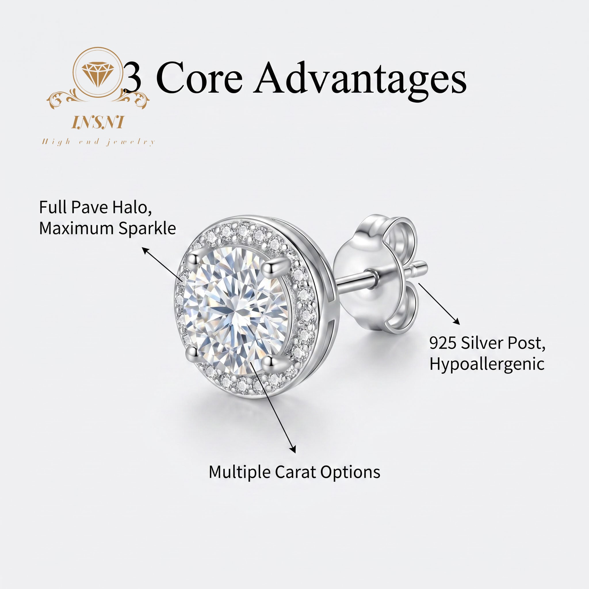D-color Moissanite Sterling Si - огляд і ціна Luxury Bags Affordable