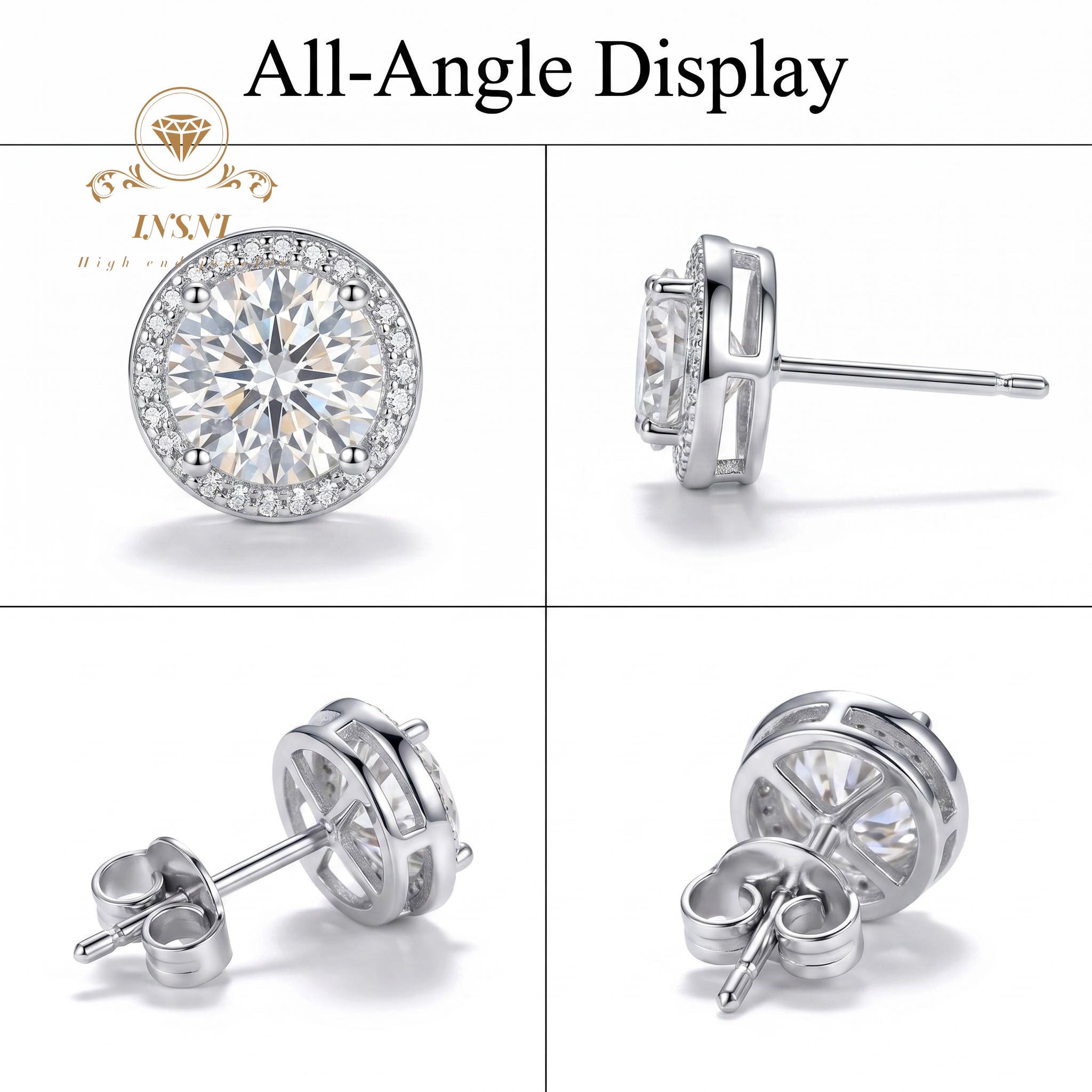 D-color Moissanite Sterling Si - огляд і ціна Luxury Bags Affordable