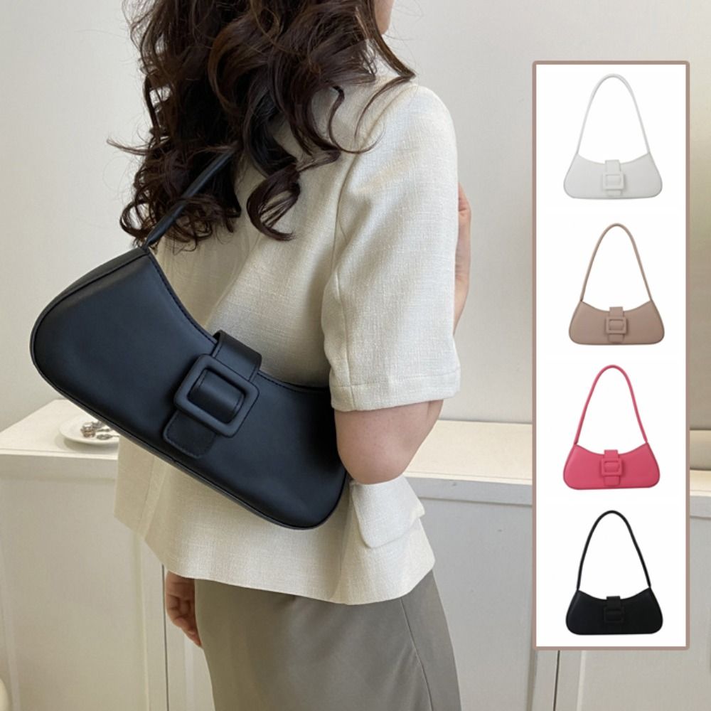 PU Leather Underarm bag Women  - огляд і ціна Luxury Bags Korea