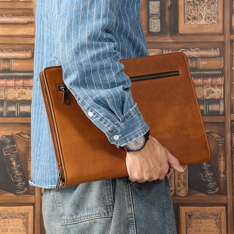 Crazy Horse leather Ipad case  - огляд і ціна Luxury Bags For Laptop